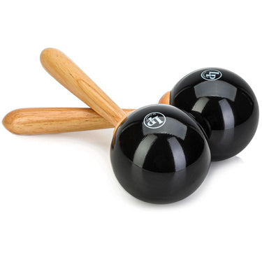 Maracas Lp Pro Lp389 Fibra De Vidrio Negras